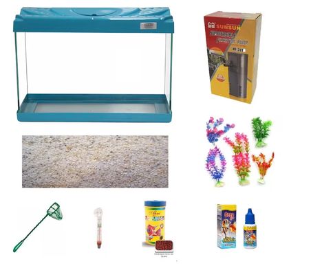 Kanki Pet KP5018 Ekonomik Hazır Set Turkuaz 50 CM