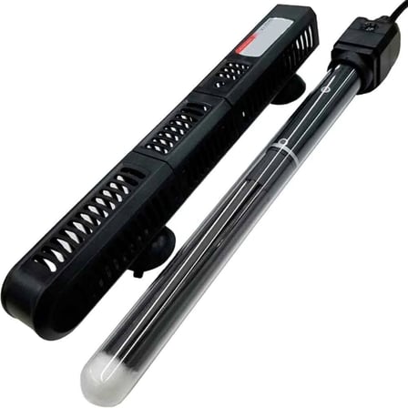Rs-136 300W Akvaryum Cam Isıtıcı Plastik Korumalı Termostatlı