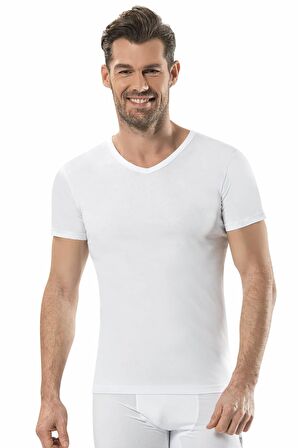 Jiber Erkek V Yaka Fanila 6'lı Paket - 105