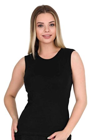 Berrak Kadın Sıfır Kol Atlet 6'Lı Paket - 2131