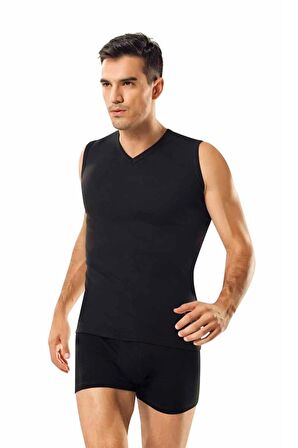 Namaldı Erkek Ribana V Yaka Spor Fanila 3'Lü Paket - 118