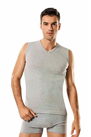 Namaldı Erkek Ribana V Yaka Spor Fanila 3'Lü Paket - 118