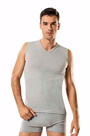 Namaldı Erkek Ribana V Yaka Spor Fanila 6'Lı Paket - 118