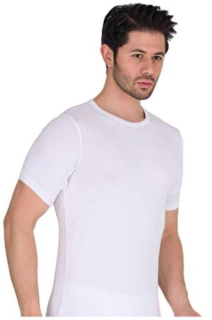 Berrak Erkek Modal 0 Yaka Likralı Atlet 1038 - 1 Adet