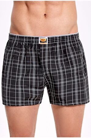 İlke Erkek Poplin  Boxer 002 - 3 Adet
