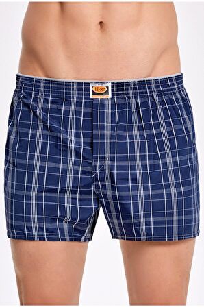 İlke Erkek Poplin  Boxer 002 - 3 Adet