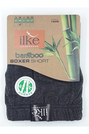 İlke Erkek Bambu Likralı Boxer 1606 - 6 Adet