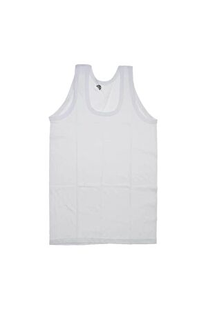 Gümüş Erkek Çocuk Penye Askılı Atlet 3021 - 6 Adet