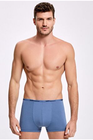 İlke Erkek Modal İnce Bel Lastikli Boxer 1603 - 6 Adet