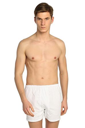 Seher Yıldızı Erkek Paçalı Boxer Don - 12 Adet
