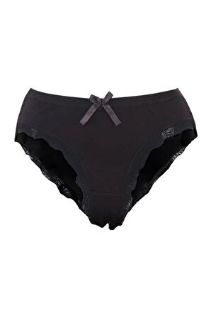 Tutku Elit Kadın Paçası Dantelli Bayan Bikini Külot 2701 - 6 Adet