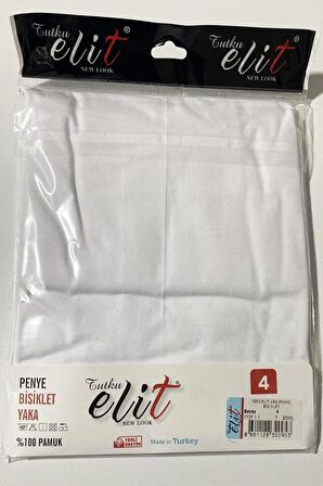 Tutku Elit Erkek Bisiklet Yaka Penye Atlet Fanila 1002 - 6 Adet