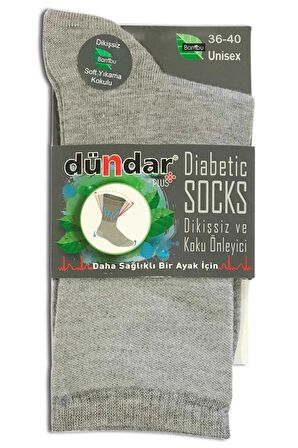 Dündar Kadın Bambu Plus Diyabetik Çorap - 12 Adet 