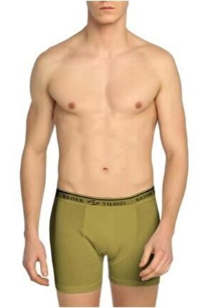 Seher Yıldızı Erkek Likralı Boxer 060 - 3 Adet