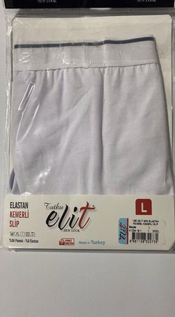 Tutku Elit Erkek Likralı İnce Bel Kemerli Slip Külot 1351 - 9 Adet