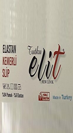 Tutku Elit Erkek Likralı İnce Bel Kemerli Slip Külot 1351 - 9 Adet