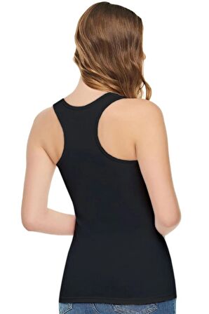 Tutku Elit Kadın Modal Likralı Spor Geniş Askılı Atlet 2003 - 3 Adet