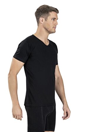 Jiber Erkek V Yaka Kısa Kol Atlet Fanila 112 - 3 Adet