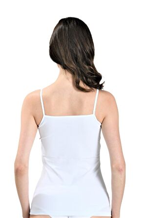 Jiber Kadın İp Askılı Likralı Atlet 503 - 6 Adet