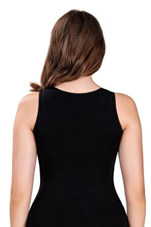 Jiber Kadın Likralı Geniş Askılı Atlet 549 - 6 Adet