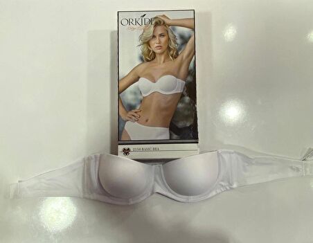 Orkide Kadın Dolgusuz Straples Sütyen 2550 - 2 Adet