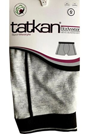 Tatkan Erkek Penye Biyeli Boxer - 3 Adet