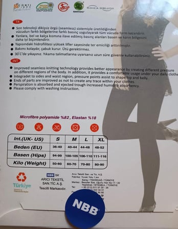 Nbb Kadın Dikişsiz Seamless UzunŞort Külot 2029 - 2 Adet