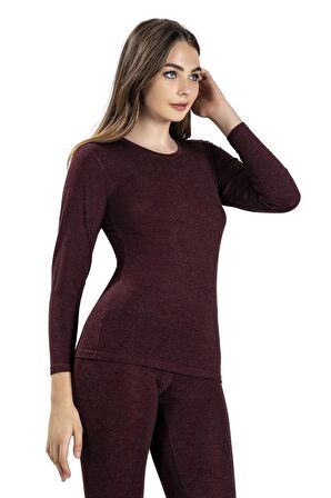 Jiber Kadın Soft Termal Tayt Uzun Kol Fanila İçlik Set 597/599 - 1 Set