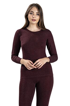 Jiber Kadın Soft Termal Tayt Uzun Kol Fanila İçlik Set 597/599 - 1 Set