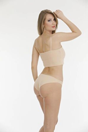 Berrak Kadın Lazer Kesim Polyester Bikini Külot 11690 - 6 Adet