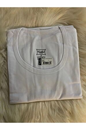 Tutku Erkek Bisiklet Yaka Yarım Kol Fanila Atlet 0103 -12 Adet