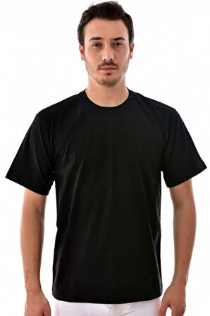 Tutku Erkek Sıfır Yaka Yarım Kol Renkli Fanila Atlet 0105 - 12 Adet