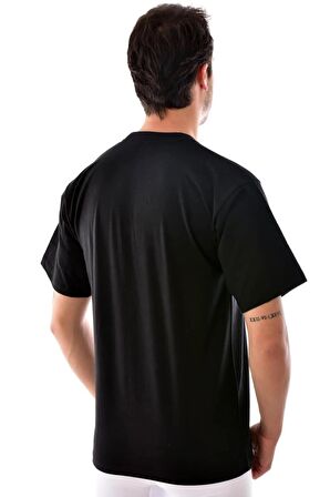 Tutku Erkek Sıfır Yaka Yarım Kol Renkli Fanila Atlet 0105 - 12 Adet