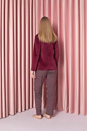Sude Kadın Kışlık Kadife Pijama Takımı K200/812 - 1 Adet