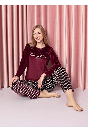 Sude Kadın Kışlık Kadife Pijama Takımı K200/812 - 1 Adet