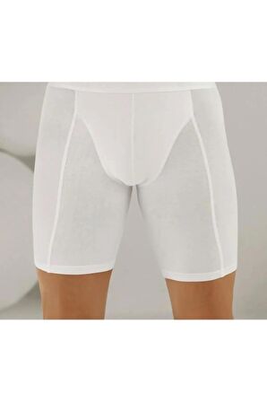 Berrak Erkek Likralı Uzun Boxer 1125 - 6 Adet