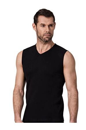 Namaldi Erkek Ribana V Yaka Kolsuz Fanila Atlet 118 - 6 Adet