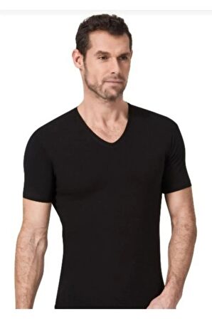 Namaldi Erkek Premier V Yaka Likralı Fanila Atlet 182 - 3 Adet