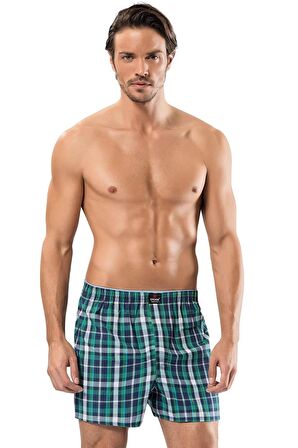 Erdem Erkek Poplin Desenli Boxer 1440 - 6 Adet