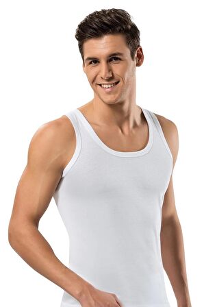 Erdem Erkek Ribana Klasik Askılı Atlet 1110 - 6 Adet