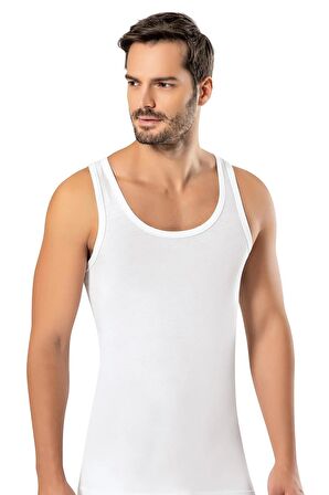 Erdem Erkek Likralı Sporcu Askılı Atlet 1121 - 6 Adet