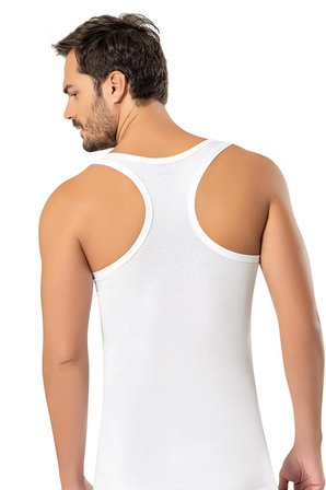Erdem Erkek Likralı Sporcu Askılı Atlet 1121 - 6 Adet