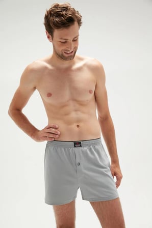Erdem Erkek Penye Düz Renk Boxer 1400 - 6 Adet