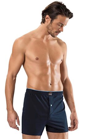 Erdem Erkek Penye Düz Renk Boxer 1400 - 6 Adet