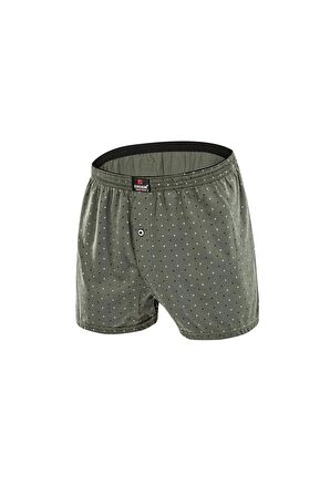 Erdem Erkek Penye Karışık Desenli Boxer 1400 - 6 Adet