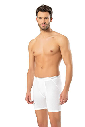 Erdem Erkek Pamuk Elastan Uzun Boxer 1470 - 6 Adet