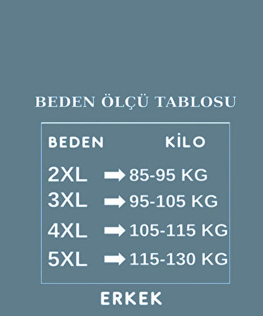 Pijamoni Erkek Battal Düğme Yaka Penye Uzun Kol  Pijama Takımı 6720/10 - 1 Adet
