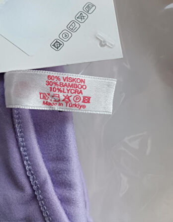 Pijamoni Kadın Milan Bisiklet Yaka Uzun Kol İnce Pijama Takımı 7600/30 - 1 Adet