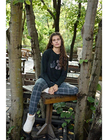 Aydoğan Kadın Bisiklet Yaka TERMAL Pijama Takımı 30054S- 1 Adet