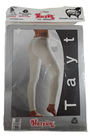 Hasyün Kadın Likralı Yün Tayt İçlik 306E - 1 Adet